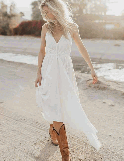 Outfit-Idea-No-14-or-Dresses-To-Wear-With-Cowboy-Boots